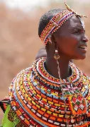 African Beads Ladies Traditional
